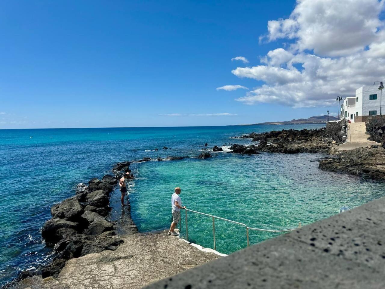 Punta Mujeres Gran Terraza 1 Minuto De Las Piscinas Naturales מראה חיצוני תמונה